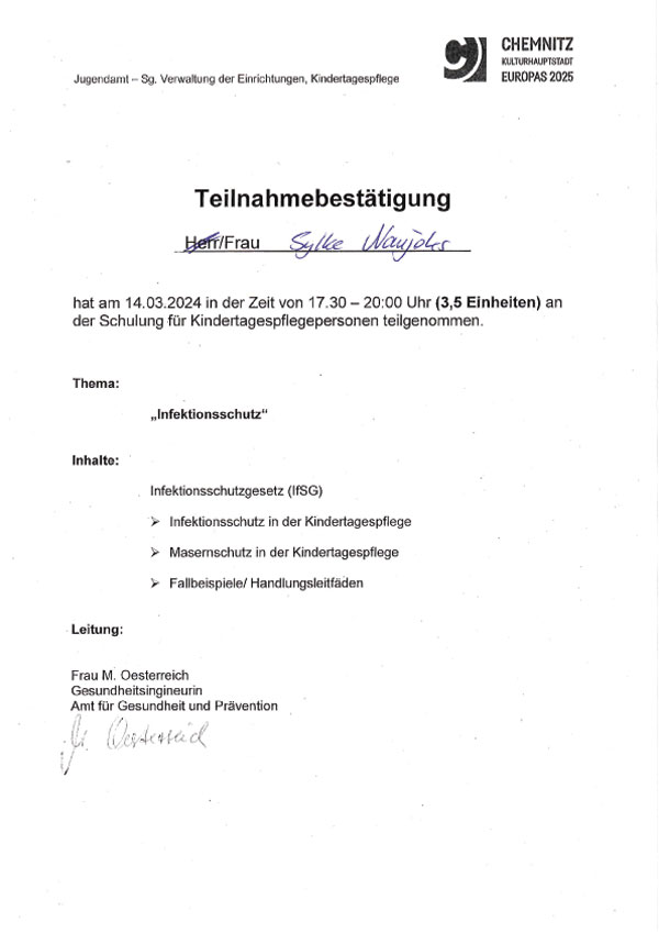 Infektionsschutz