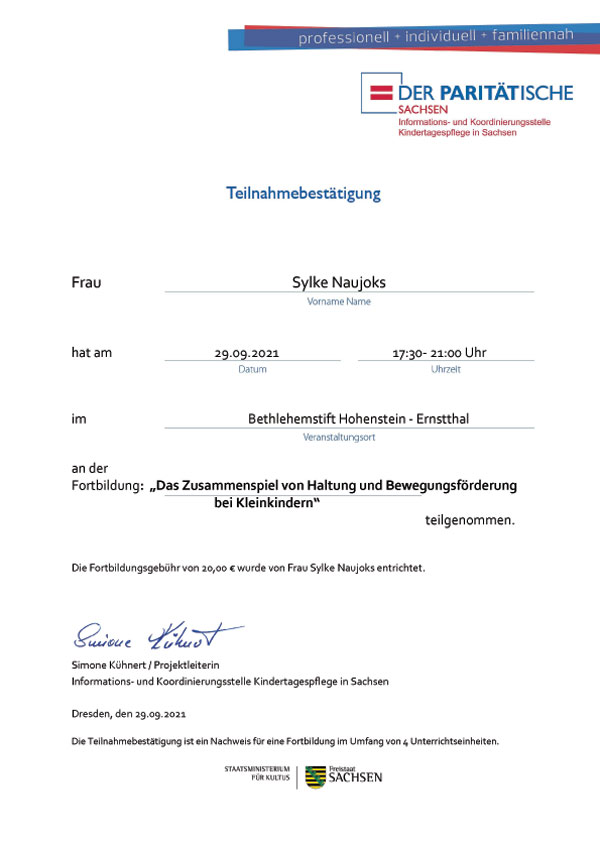 Das Zusammenspiel von Haltung und Bewegungsförderung bei Kleinkindern